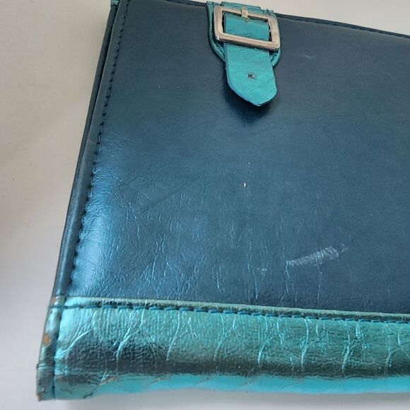 Miche Blue Faux Leather & Metallic Blue Faux Reptile Classic Shell - Picture 6 of 9